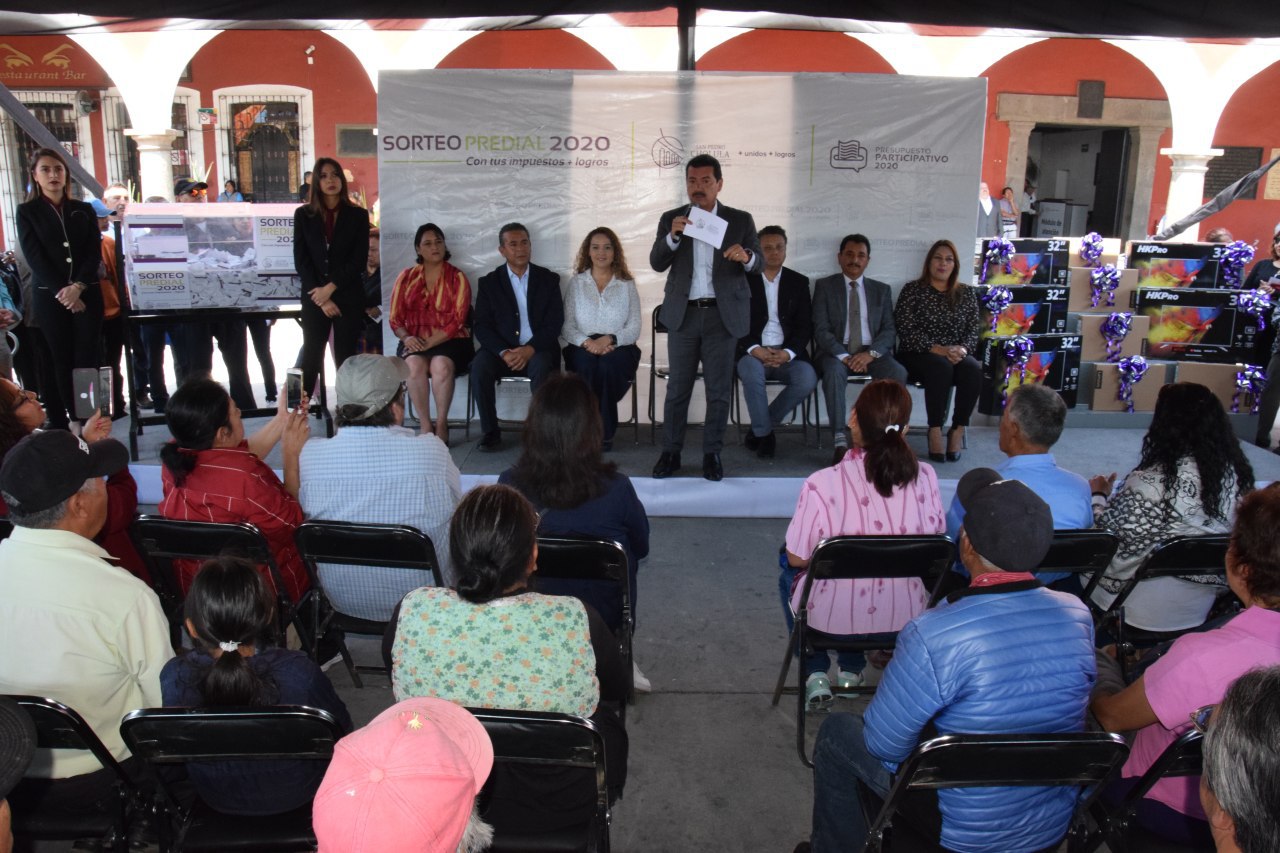 Aumenta gobierno de San Pedro Cholula recaudación por impuesto predial 
