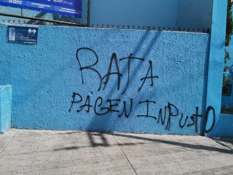 Vandalizan templos de la Luz del Mundo en diferentes estados