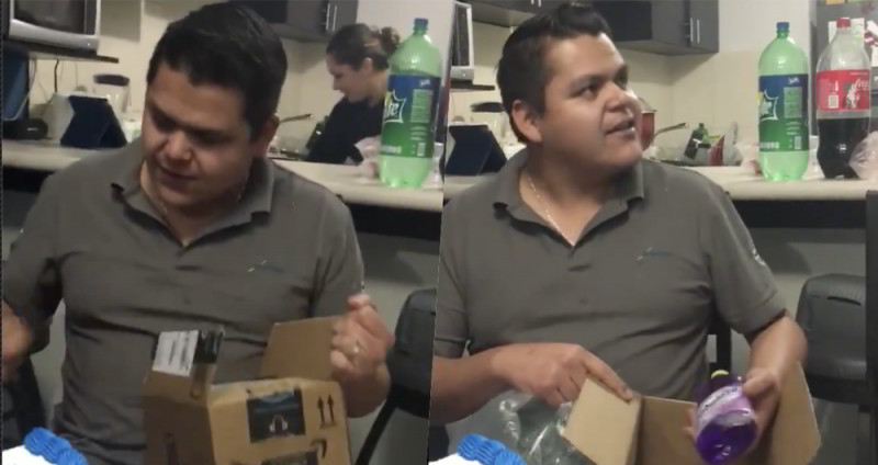 Error de Amazon: compra Nintendo Switch y le llega una botella de Fabuloso (Video)