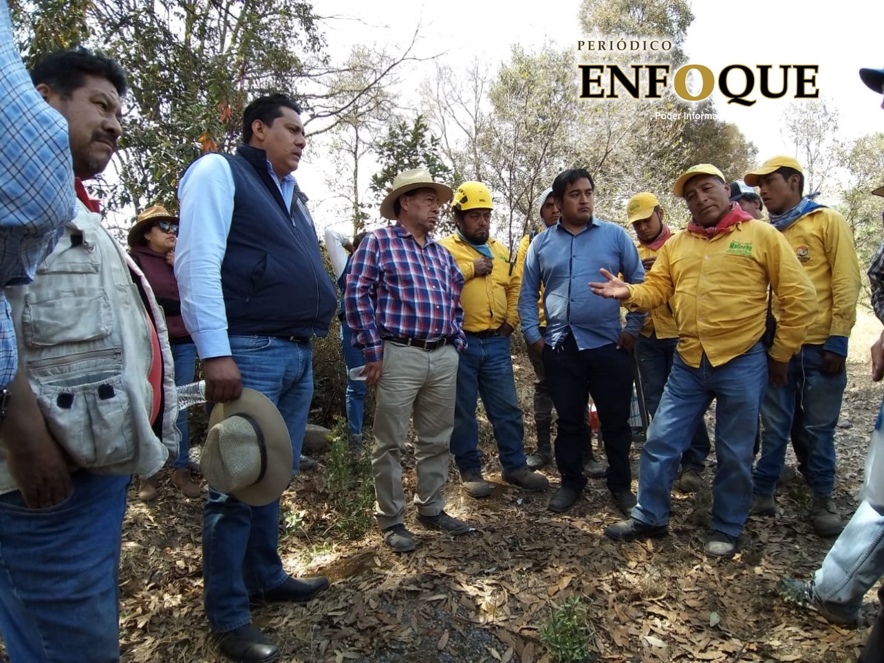 cajete realiza acciones para prevenir incendios forestales (Fotos)