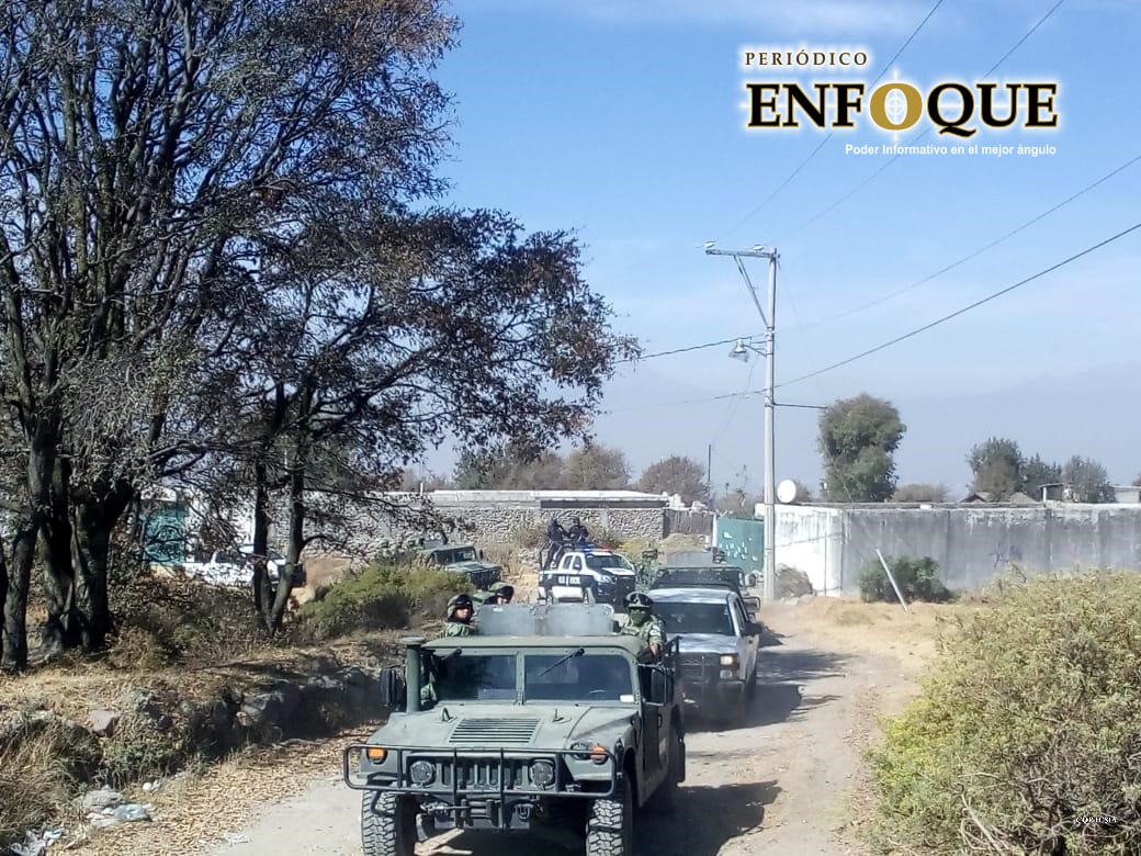 Realizan operativo para inhibir la tala clandestina en la Malinche  
