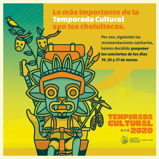 Suspende San Pedro Cholula conciertos de Equinoccio por Coronavirus 