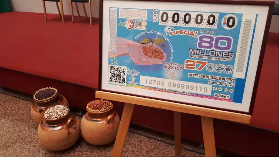 Venta de 'cachitos' para #AMLORifa ‘va muy bien’ pese a coronavirus : Lotería Nacional