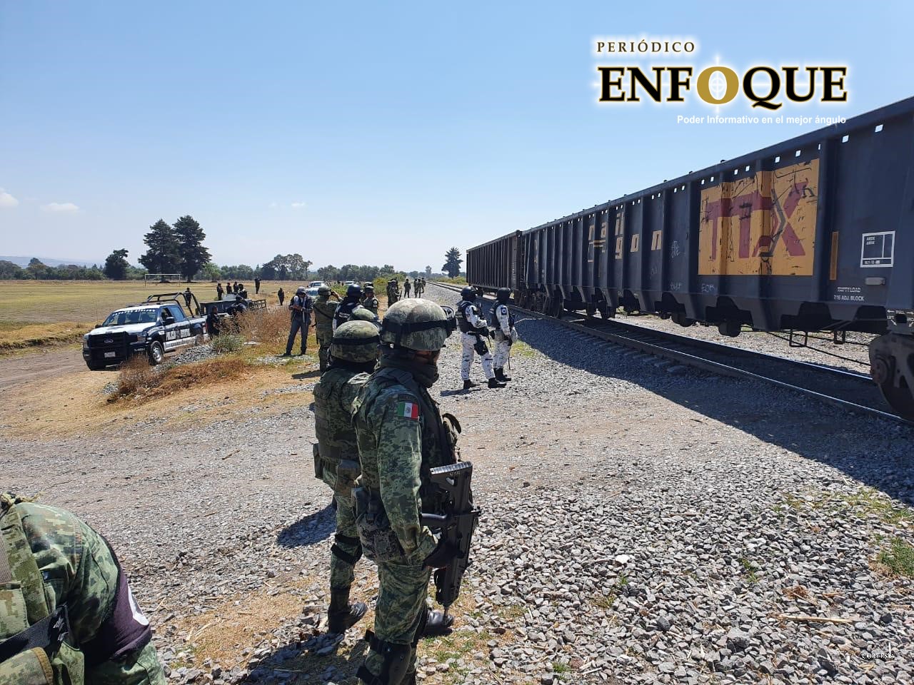 Intentos del robo al tren continúan, GN frustra de nuevo  
