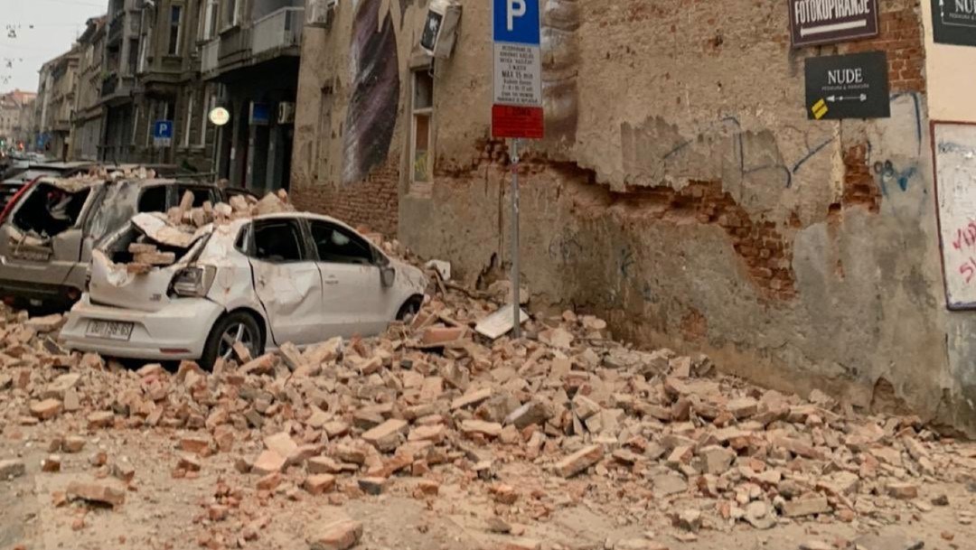 Croacia vive el temblor más fuerte en 140 años en plena cuarentena