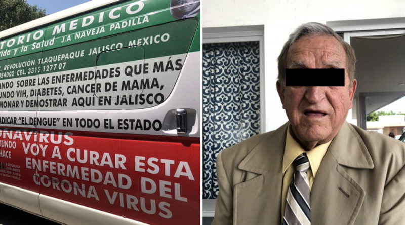 "Vengo a curar el coronavirus", afirmaba falso doctor en las calles; ya fue detenido