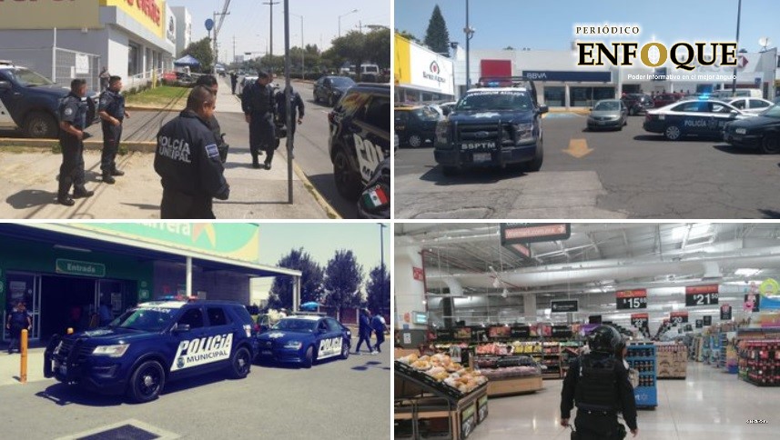 Evitan saqueos en comercios con operativos de seguridad (Fotos)