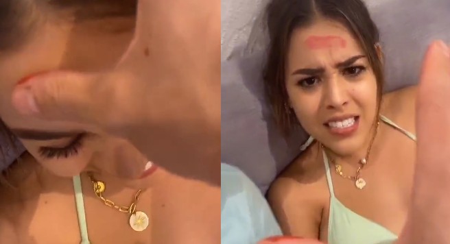 “¡No mam…!”: Amigo de Danna Paola le hace broma viral (Video)