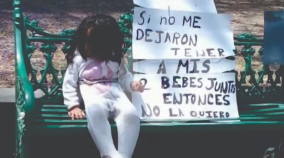 En Puebla, abandonan y dejan amarrada a una niña de año y medio 