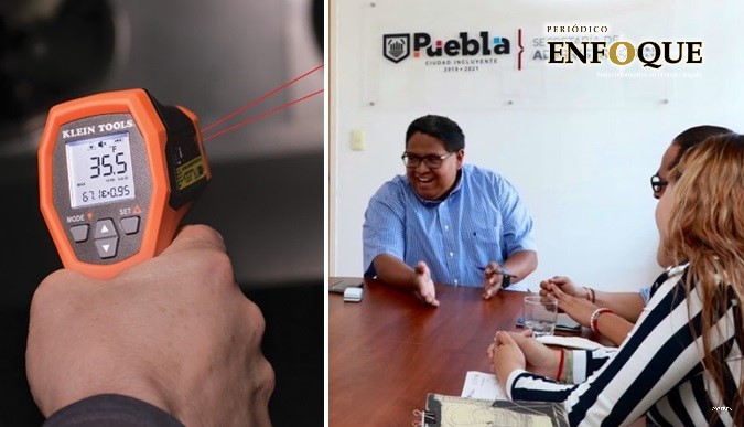 Llegarán a la capital poblana 150 pistolas termómetro para detectar Covid-19