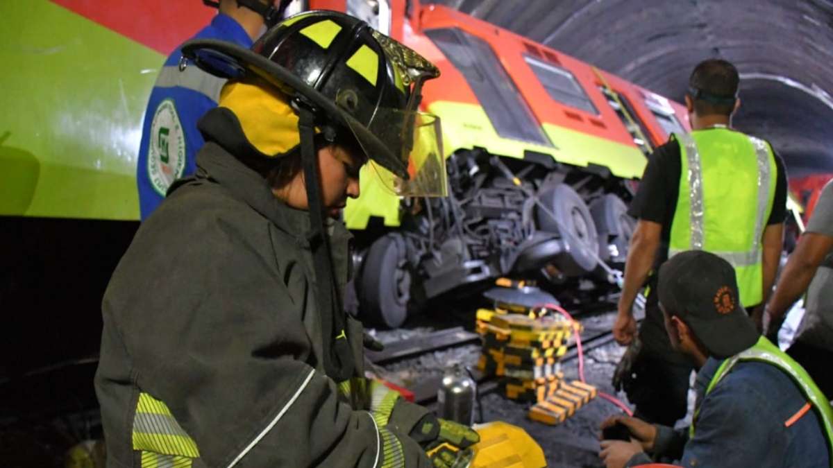 Choque de trenes en Metro Tacubaya, por error humano: Fiscalía de CdMx