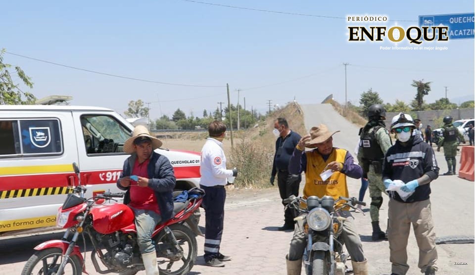 En Quecholac implementan operativo de Salud