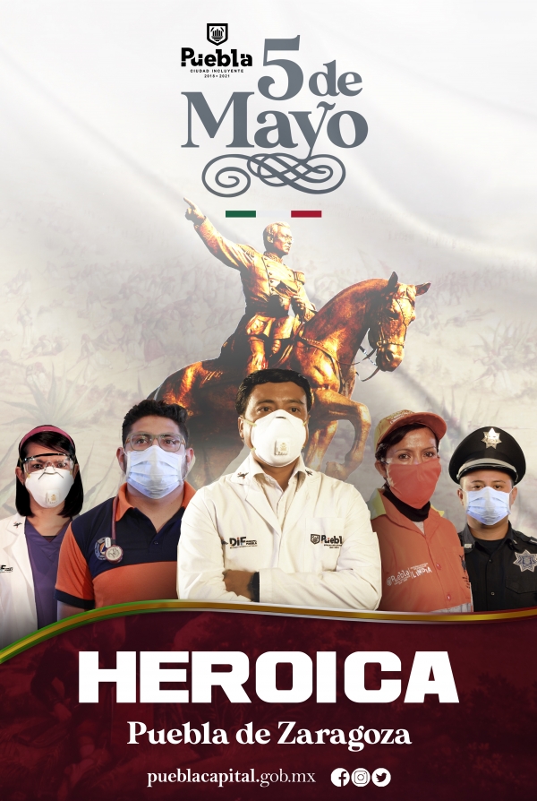 En el marco del Aniversario de la Batalla del 5 de mayo, reconocen el valor heroico de la ciudadanía poblana