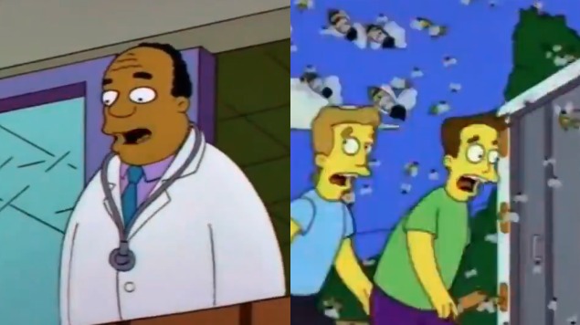 ¡No sólo el Coronavirus! ¿Los Simpson predijeron el avispón asesino? (Video)