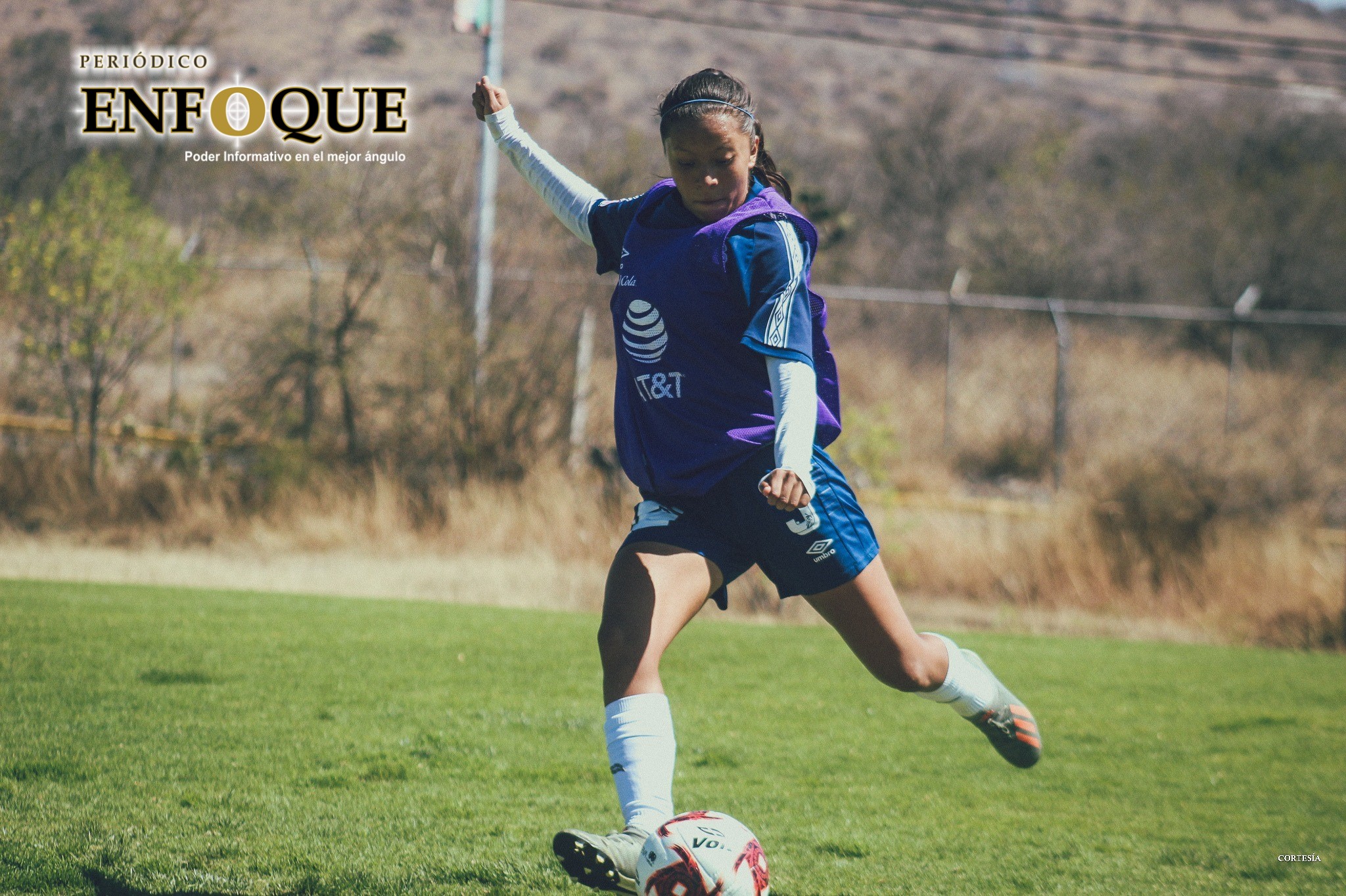 De ver a su padre jugar, a convertirse en futbolista del Puebla 