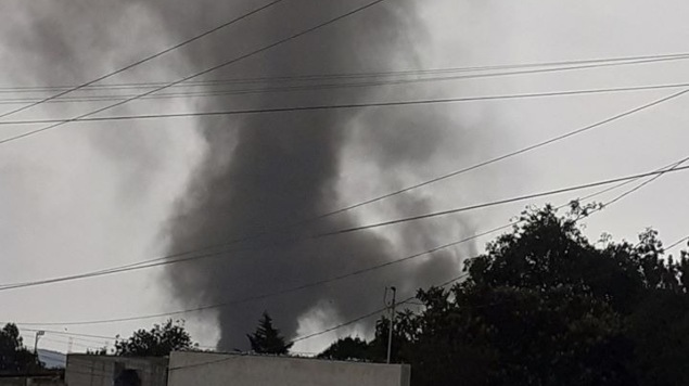 ¡Ya por favor! Nuevo tornado sorprende ahora a habitantes de Perote, Veracruz (Video)