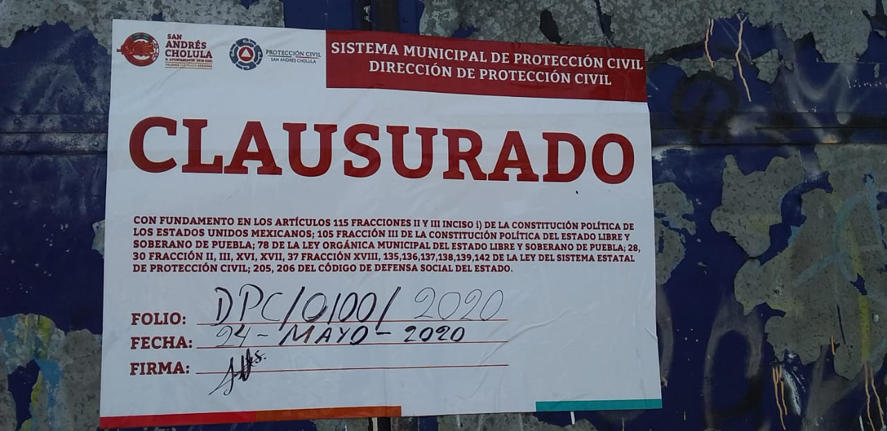 Acreedores a multa y clausura temporal, aquellos lugares de esparcimiento que no respeten las medidas de seguridad sanitarias