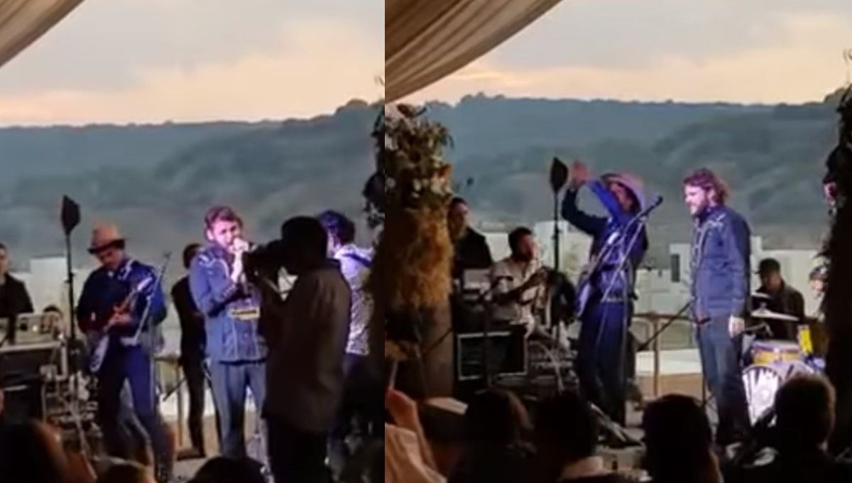 ¡Casual! Pareja lleva a Porter a tocar a su boda y se vuelven virales (Video)