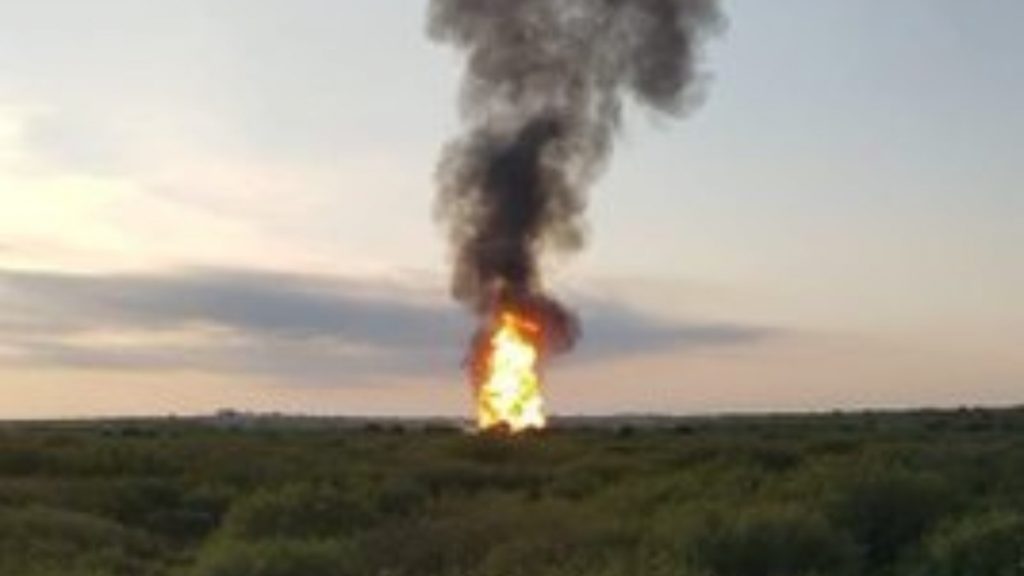 Explota ducto de Pemex en Nuevo León