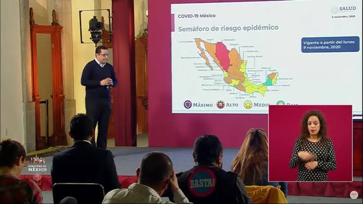 Durango cae a rojo del semáforo COVID; junto a Chihuahua son los únicos estados en ese nivel
