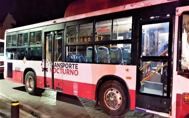 Pondrán en marcha seis rutas del transporte público nocturno durante Buen Fin