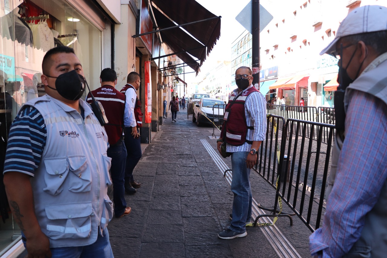 Por el Buen Fin 2020 Segom mantiene operativos en calles del Centro Histórico