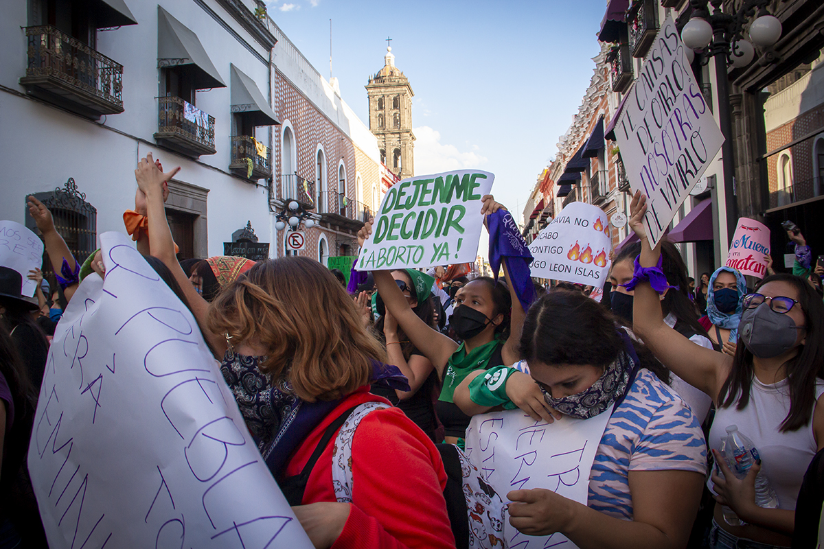 Marcha feminista conmemora el Día Internacional de la Eliminación de la Violencia contra la Mujer