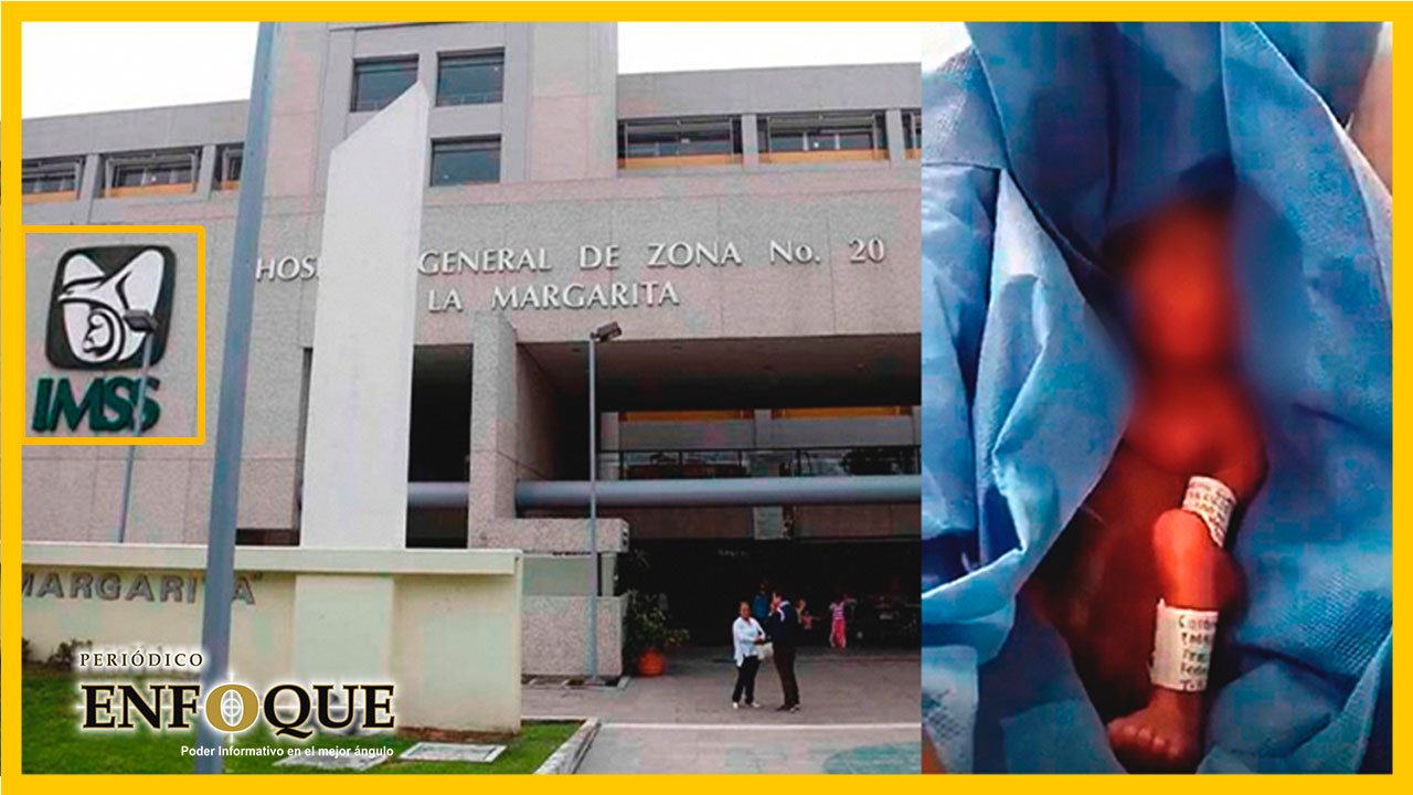 Falleció el bebé que dieron por muerto hace un mes en IMSS, La Margarita