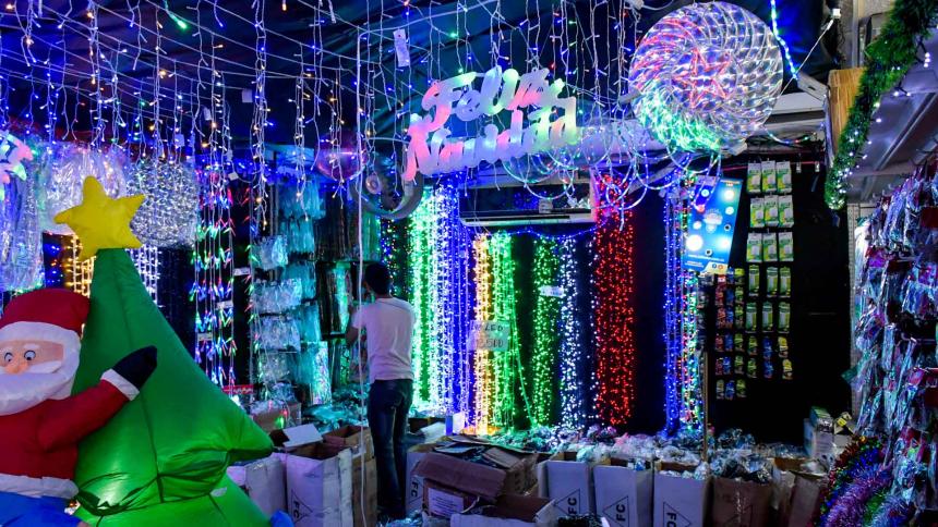 Adornos navideños incrementan en un 30% se incrementa el consumo de energía eléctrica