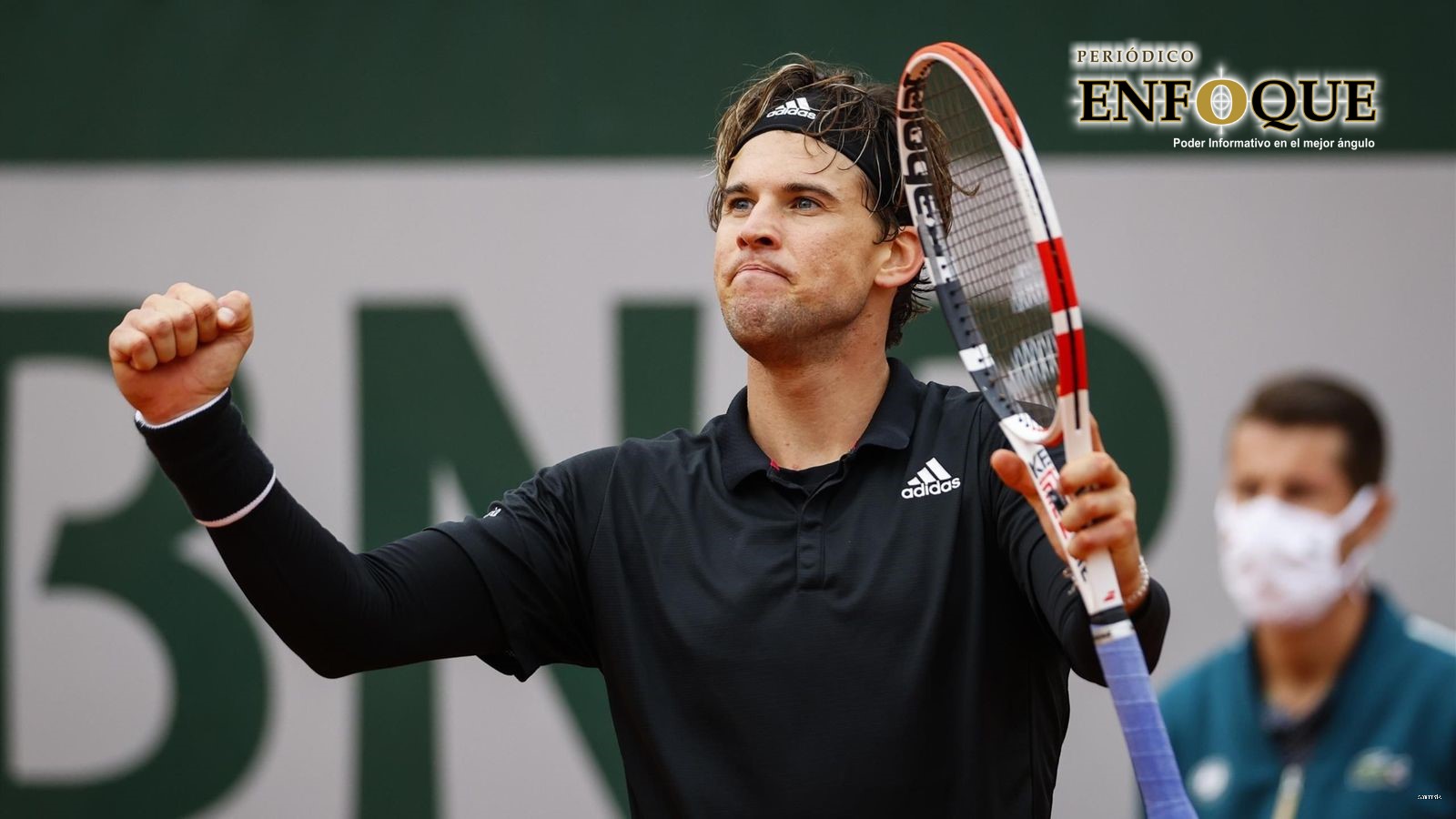 Dominic Thiem hace valer su excelente ritmo de juego y se perfila como el rival a vencer en este Roland Garros   