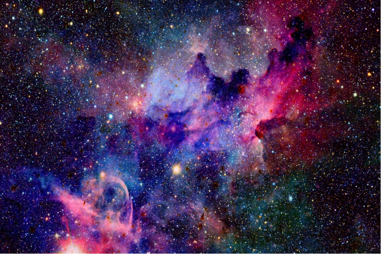 Descubren un 'muro' de galaxias de 1,400 millones de años luz de longitud