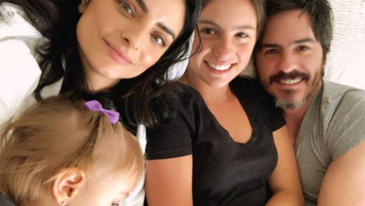 Así se dejó ver Aislinn después de la guerra de declaraciones entre Mauricio Ochmann y Eugenio Derbez