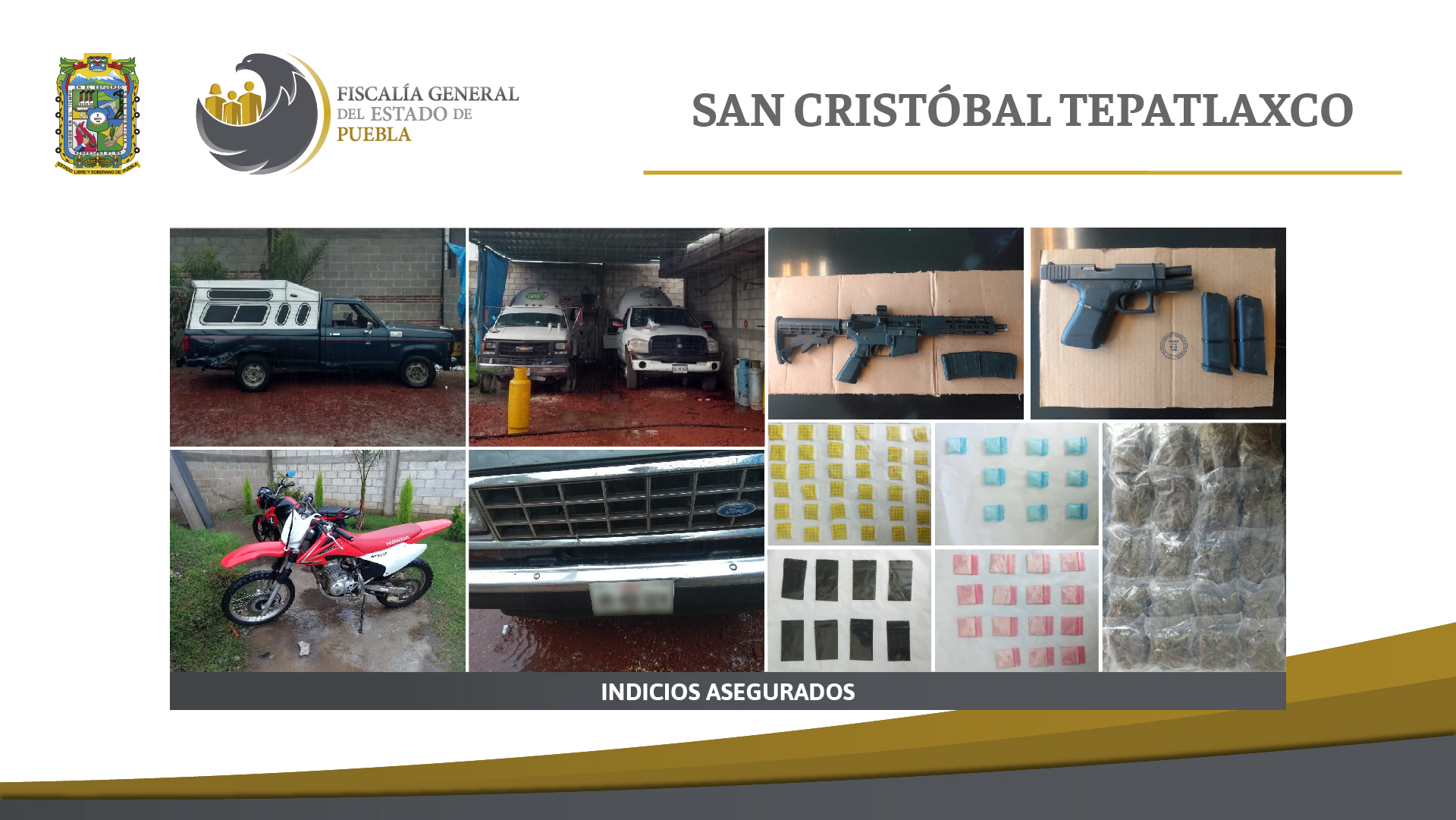 FGE detuvo y logró prisión de 15 presuntos delincuentes en San Martín