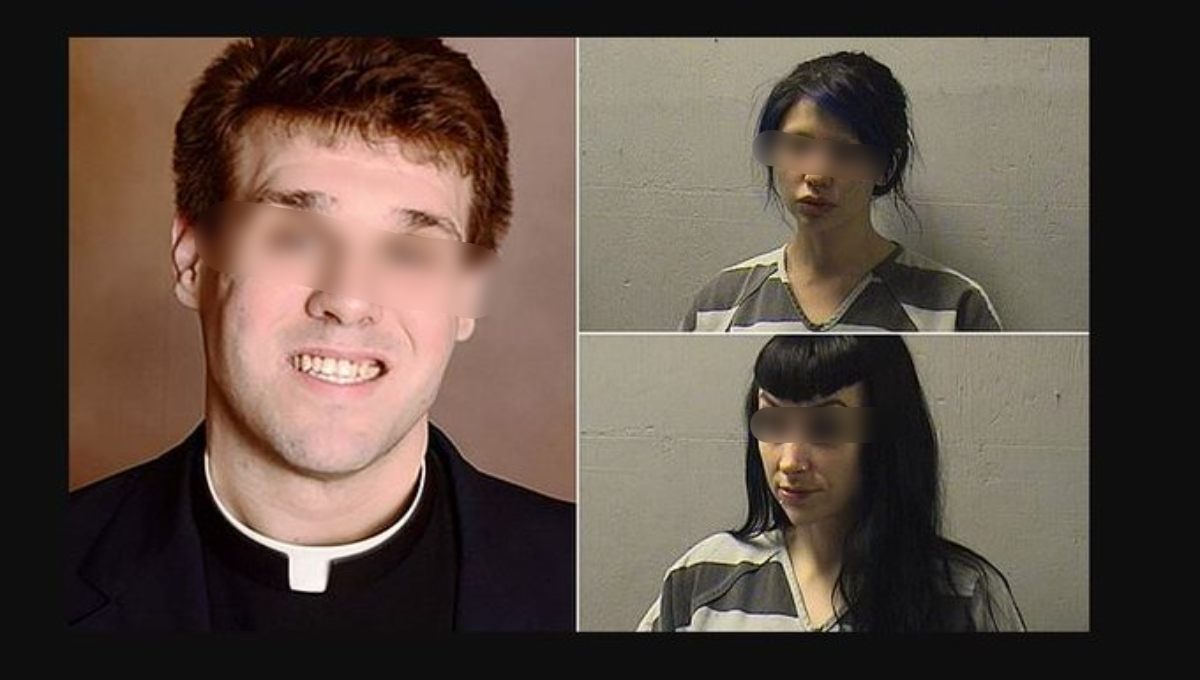 Detienen a sacerdote por protagonizar trío en el altar de una iglesia