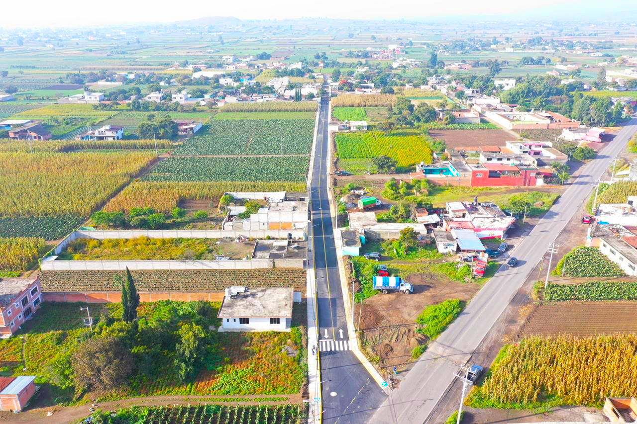 Prioriza gobierno de San Pedro Cholula obra pública en juntas auxiliares 