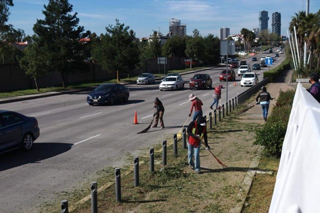 Invertirá San Andrés Cholula más de 400 mil pesos para mantenimiento de vía Atlixcayotl