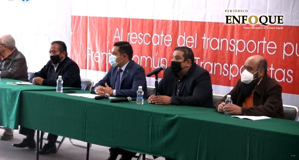 Transportistas de Tlaxcala piden apoyo económico a legisladores