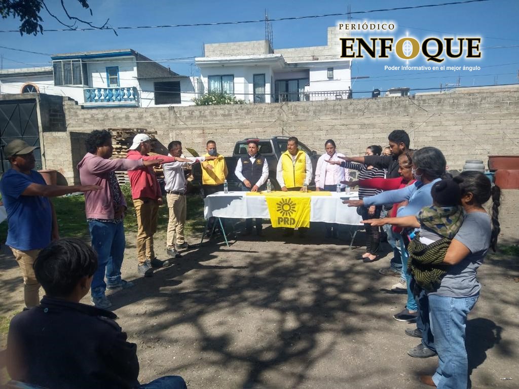 PRD Puebla continúa presentando a los nuevos miembros de su Mesa Directiva 