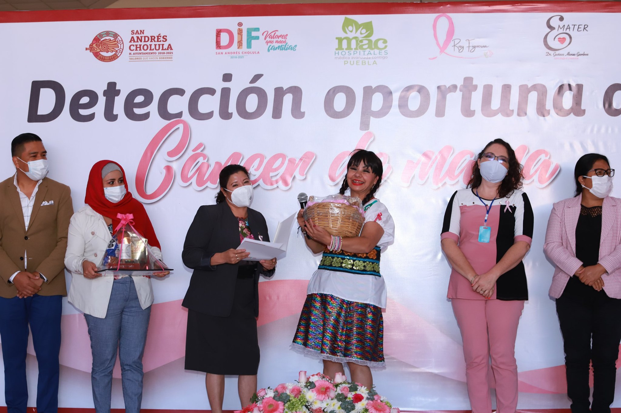 Ayuntamiento de San Andrés Cholula fomenta la cultura de la prevención y atención temprana del cáncer de mama 