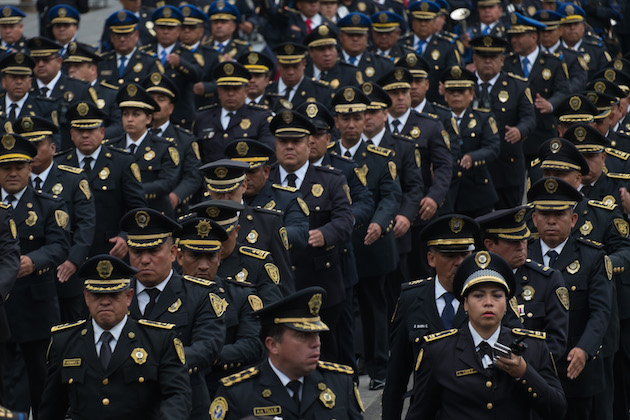 ¿Cuántos policías hay en México?