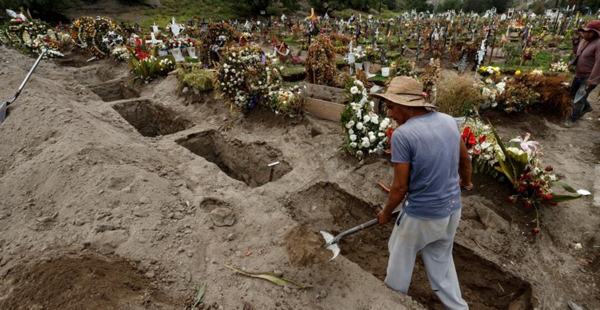 Estas son 10 las entidades con mayor exceso de mortalidad por COVID-19
