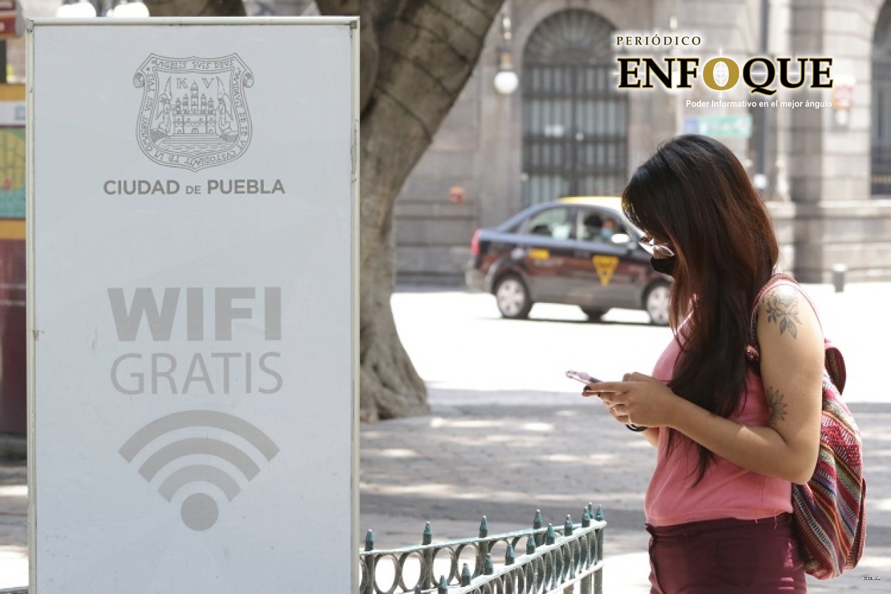 Puntos Wi-Fi en Puebla de los más rápidos del país: Leobardo Rodríguez