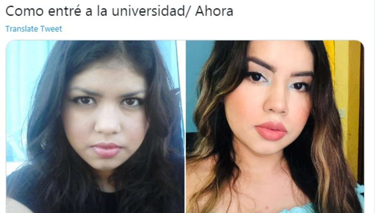 “Como entré a la universidad / ahora”: Usuarios de Twitter comparten cómo han pasado los años
