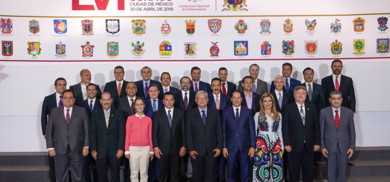 No los abandonaremos, dice AMLO a estados de gobernadores que salieron de la Conago