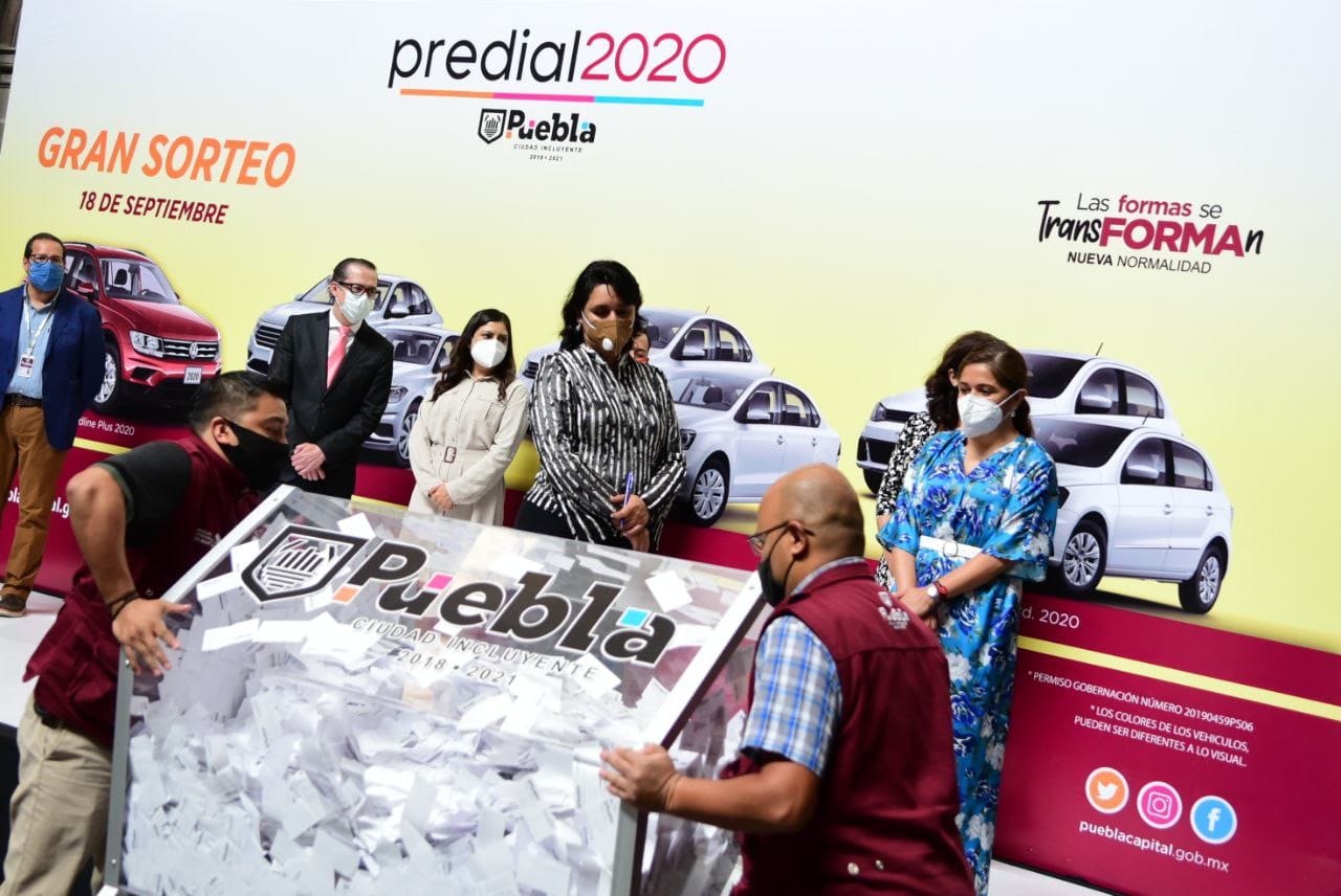 Ayuntamiento revela a los ganadores del Sorteo Predial 2020