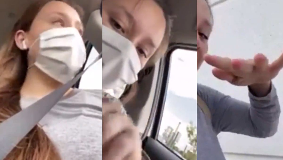 “Estoy temblando”, joven graba cómo un chofer de Uber la estaba hostigando (Video)