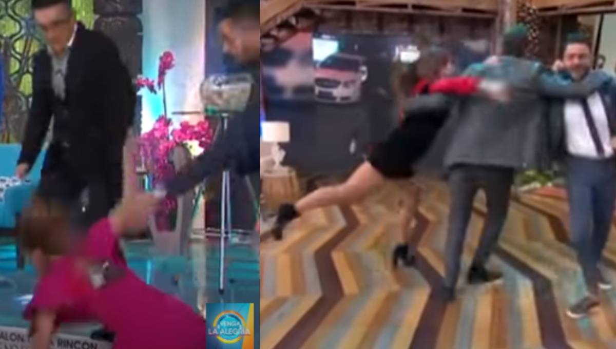 Las 4 peores caídas de las conductoras de Venga la alegría (Video)