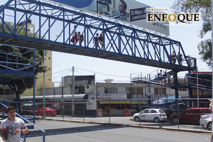 Ayuntamiento de Puebla retirará 5 puentes peatonales 