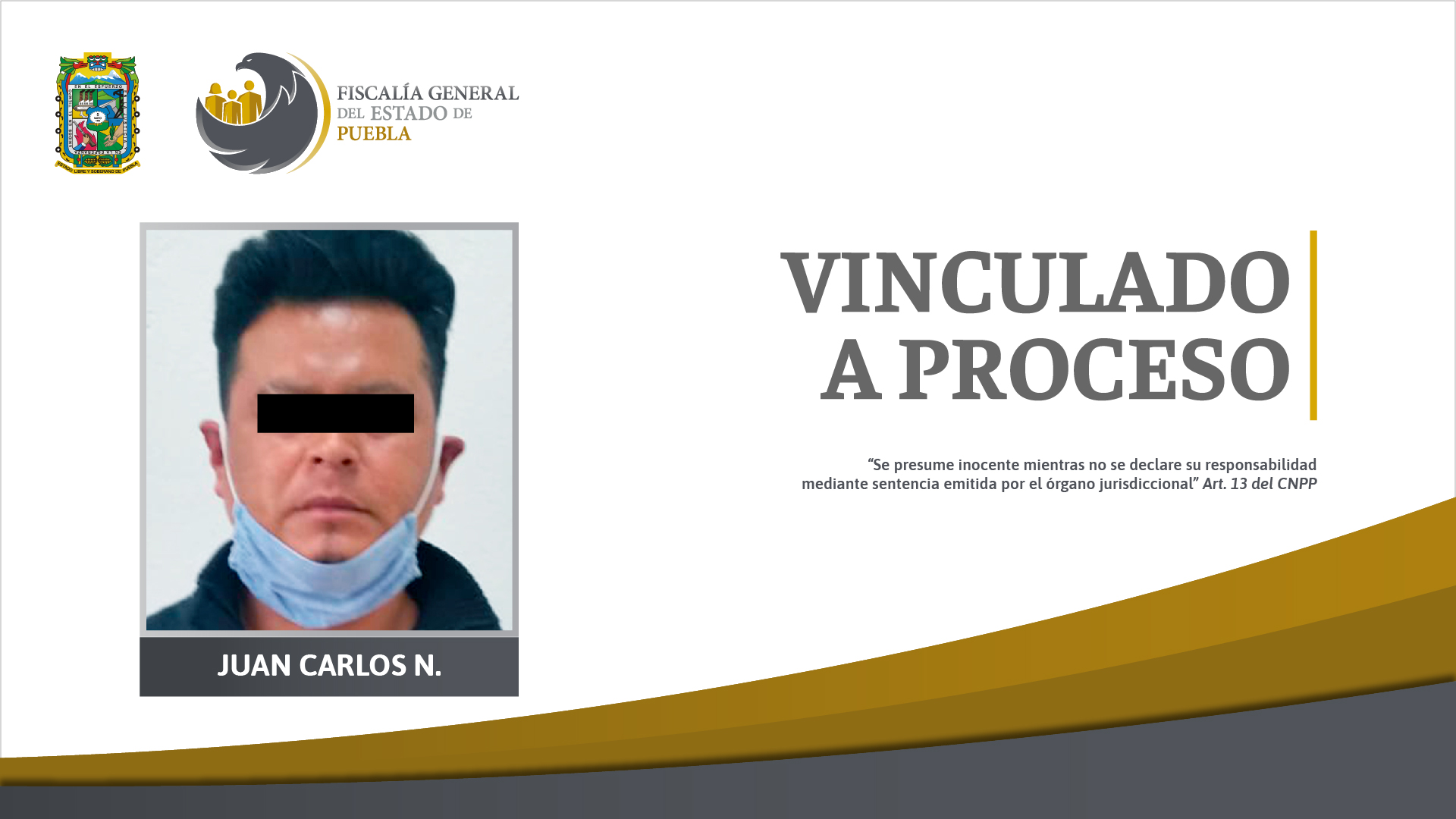 Prisión contra acusado de violación en agravio de su sobrina