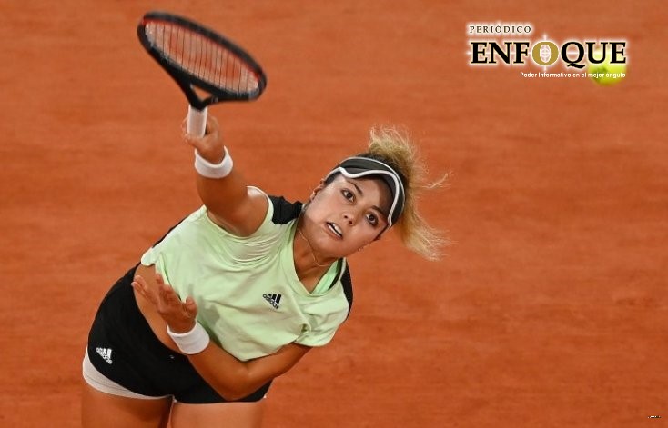¡Se acabó el sueño! Renata Zarazúa a pesar de vender muy cara su derrota cae en la segunda ronda de Roland Garros 